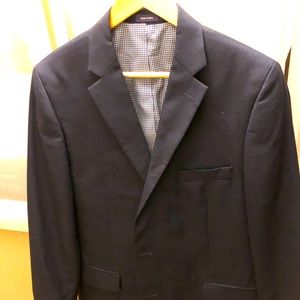 Stafford navy blazer.